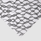 白黒落書きのリボンの芸術のティッシュペーパー 薄葉紙 (詳細)