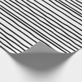 白黒落書きの包装紙 ラッピングペーパー (角)