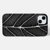 白黒葉白熱［赤熱］光を放つがクローズアップ Case-Mate iPhoneケース (裏面 (横))