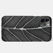 白黒葉白熱［赤熱］光を放つがクローズアップ Case-Mate iPhoneケース (裏面(横))