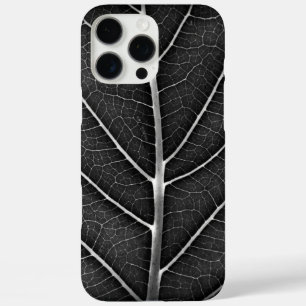 白黒葉白熱［赤熱］光を放つがクローズアップ iPhone 16 PRO MAXケース