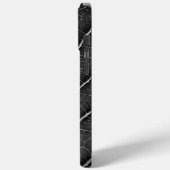 白黒葉白熱［赤熱］光を放つがクローズアップ Case-Mate iPhoneケース (裏面 / 左)