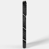 白黒葉白熱［赤熱］光を放つがクローズアップ Case-Mate iPhoneケース (裏面 / 右)