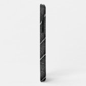 白黒葉白熱［赤熱］光を放つがクローズアップ Case-Mate iPhoneケース (裏面/左)
