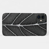 白黒葉白熱［赤熱］光を放つがクローズアップ Case-Mate iPhoneケース (裏面(横))