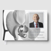 白黒蘭の葬儀サービス記念 ゲストブック (正面)