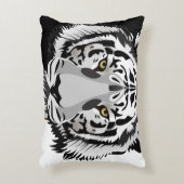 白黒虎 アクセントクッション (正面(垂直))