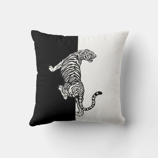 白黒虎 クッション (裏面)