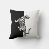 白黒虎 クッション (裏面)