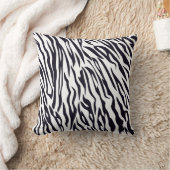 白黒虎 クッション (ブランケット)