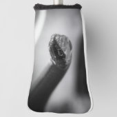 白黒蛇 ゴルフヘッドカバー (回転90)