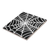 白黒蜘蛛の巣 タイル (側面)