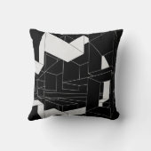 白黒装飾用クッション クッション (裏面)