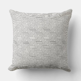白黒装飾用クッション クッション