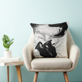 白黒装飾用クッション クッション (椅子)