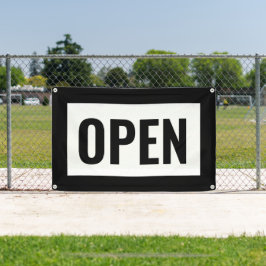 白黒記号 横断幕