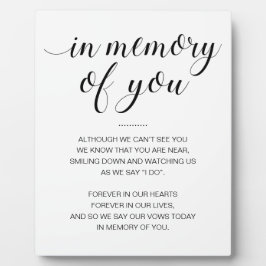 白黒記念結婚 フォトプラーク