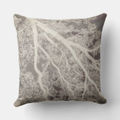 白黒詩の木 クッション (裏面)