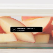 白黒詰め合わせキャンドルタンパー防止シールロゴ ラベル (貼付)