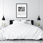 白黒誓結婚の記念品 ポスター