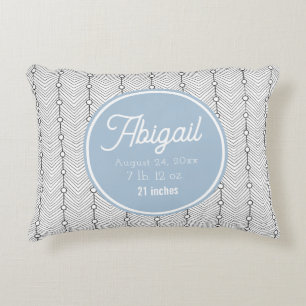 白黒誕生レコード子供部屋アクセント枕 アクセントクッション