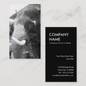 白黒象 名刺 (正面/裏面)