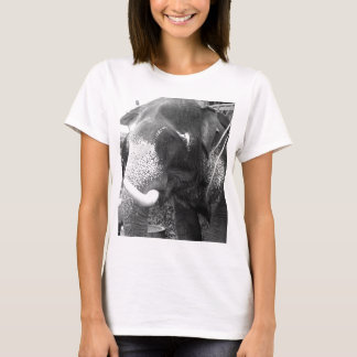 白黒象 Tシャツ