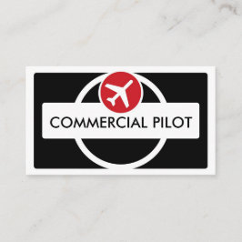白黒赤カスタムパイロット名刺 名刺