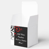 白黒赤逆旋回パーソナライズされた フェイバーボックス (オープン)