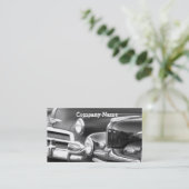 白黒車の名刺 名刺 (スタンド正面)