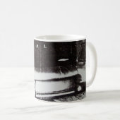 白黒車 コーヒーマグカップ (正面右)