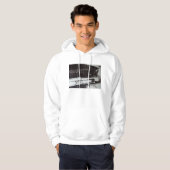 白黒車 パーカ (正面フル)