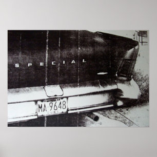 白黒車 ポスター