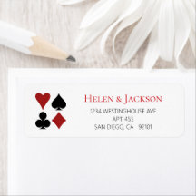 白黒遊のカードがラスベガスのカードに結婚合う