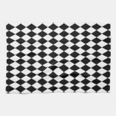 白黒道化師 キッチンタオル (横)