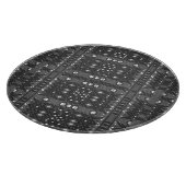 白黒部族模様 カッティングボード (角)