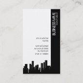 白黒都市景観 名刺 (裏面)