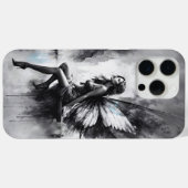 白黒都市生活超現実童話の街 Case-Mate iPhoneケース (裏面 (横))