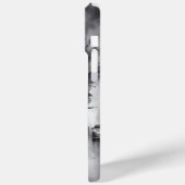 白黒都市生活超現実童話の街 Case-Mate iPhoneケース (裏面 / 左)