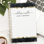 白黒金ゴールドカラー事業プランナー プランナー手帳