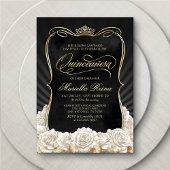 白黒金ゴールドキンセアニラ 招待状