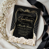 白黒金ゴールドキンセアニラ 招待状