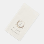 白黒金ゴールドクラシックモノグラム紋章 (コーナー)