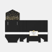 白黒金ゴールドハート党有利誕生日 フェイバーボックス (折り畳みなし)