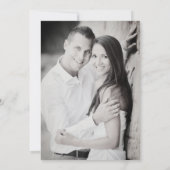 白黒金ゴールドフローラエレガントバラ セーブザデート (裏面)