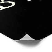 白黒金ゴールド卒業お祝いバナー ポスター (角)