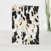 白黒金ゴールド南西コウィド誕生日 カード (裏面)