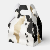 白黒金ゴールド南西コウィド誕生日 フェイバーボックス (正面サイド)