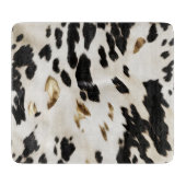 白黒金ゴールド南西部コウィド カッティングボード (正面)