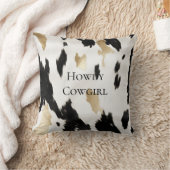 白黒金ゴールド南西部コウィド クッション (ブランケット)